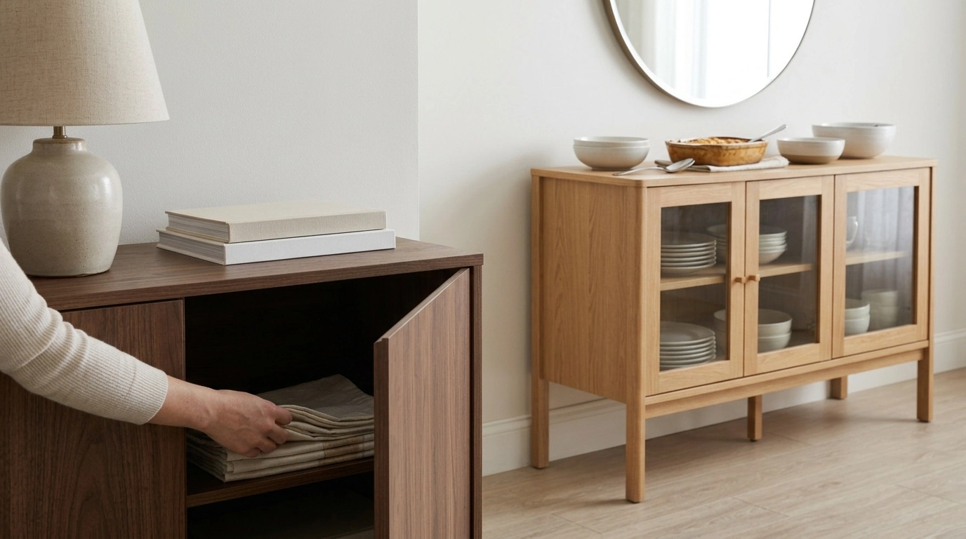 Sideboard vs Buffet Cabinet: Key Differences Explained